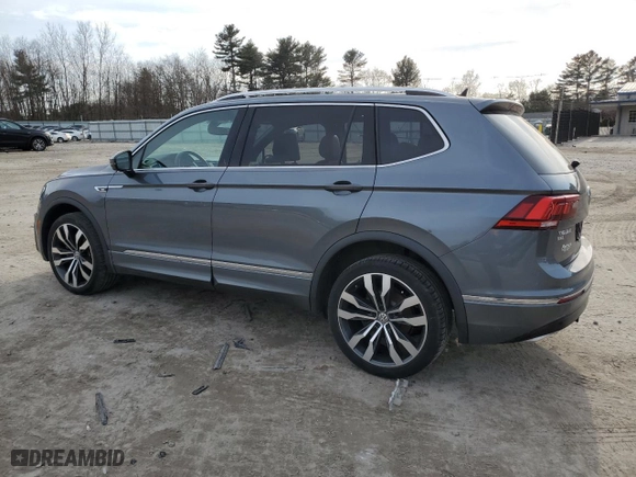 2020 Volkswagen Tiguan SEL Premium R-Line with VIN 3VV4B7AX5LM173290, listed as a Copart auction lot 47166245 with 49,138 mi miles and Salvage Title. Bid and sale history available at carsss.com. Image 2.