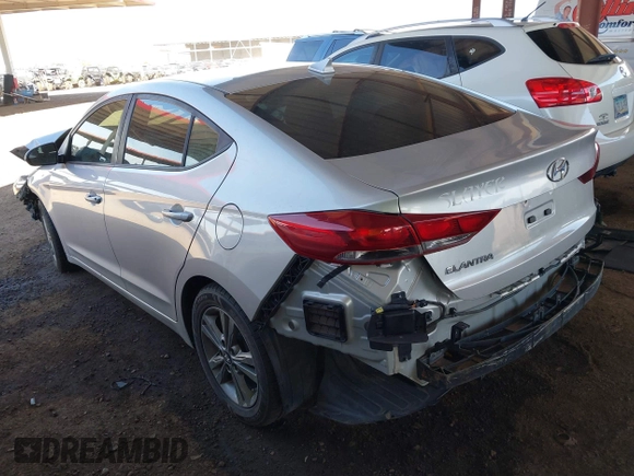 2018 Hyundai Elantra SEL with VIN 5NPD84LF4JH253716, listed as a IAAI auction lot 41906840 with 136,004 mi miles and . Bid and sale history available at DreamBid. Image 3.
