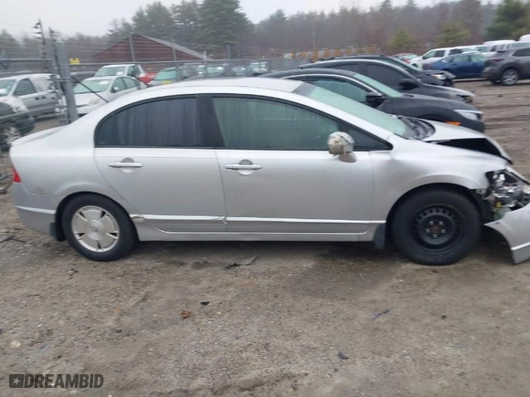 2008 Honda Civic Hybrid with VIN JHMFA36208S018725, listed as a IAAI auction lot 41815877 with 192,203 mi miles. Bid and sale history available at carsss.com. Image 13.