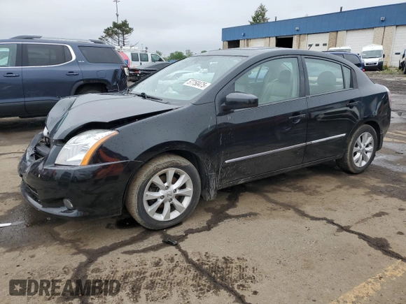 2010 Nissan Sentra SL with VIN 3N1AB6AP2AL664465, listed as a Copart auction lot 57750475 with 155,892 mi miles and Salvage title. Bid and sale history available at DreamBid. Image 1.