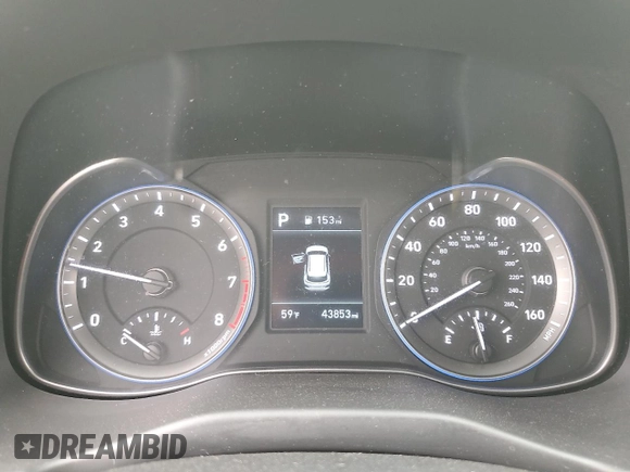2021 Hyundai Kona SE z VIN KM8K12AAXMU610006, wystawiony jako Copart lot #50434295 z przebiegiem 43 853 mil mil oraz Szkoda całkowita • Salvage title. Historia ofert i sprzedaży dostępna na DreamBid. Obrazek 9.