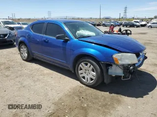 2012 Dodge Avenger SE with VIN 1C3CDZAG8CN327579, listed as a Copart auction lot 53384145 with 123,356 mi miles and Salvage Title. Bid and sale history available at DreamBid. Image 4.