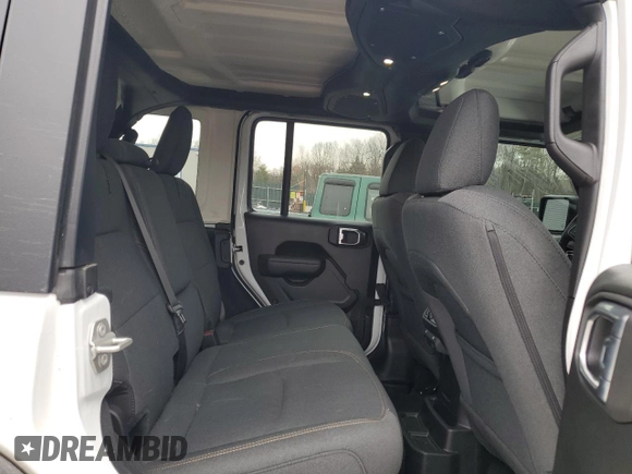 2024 Jeep Wrangler Sport S with VIN 1C4RJXN68RW283543, listed as a Copart auction lot 57752525 with 4,334 mi miles and Salvage title. Bid and sale history available at DreamBid. Image 11.