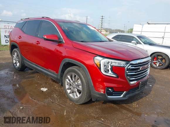 2022 GMC Terrain SLT with VIN 3GKALPEV9NL154343, listed as a IAAI auction lot 42066846 with 28,854 mi miles and . Bid and sale history available at DreamBid. Image 1.