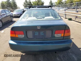 1998 Honda Civic DX with VIN 1HGEJ6224WL042927, listed as a Copart auction lot 68865194 with 117,624 mi miles and Non Repairable. Bid and sale history available at DreamBid. Image 6.
