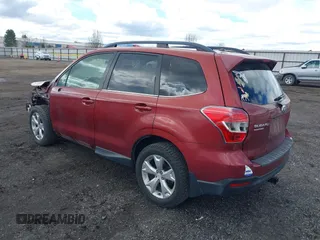 2014 Subaru Forester 2.5i Limited with VIN JF2SJAHC9EH470628, listed as a IAAI auction lot 41990856 with 135,869 mi miles. Bid and sale history available at carsss.com. Image 3.
