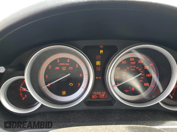 2009 Mazda 6 i Touring with VIN 1YVHP82A695M39748, listed as a Copart auction lot 55218185 with 150,813 mi miles and Salvage title. Bid and sale history available at DreamBid. Image 9.