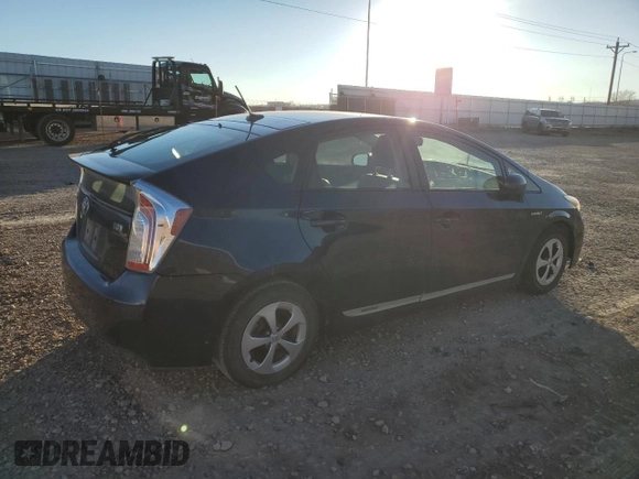 2012 Toyota Prius One with VIN JTDKN3DU1C1532946, listed as a Copart auction lot 81153634 with 240,259 mi miles and Clean Title. Bid and sale history available at carsss.com. Image 3.