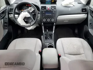2015 Subaru Forester 2.5i with VIN JF2SJAAC6FG817043, listed as a Copart auction lot 46461615 with 80,895 mi miles and Salvage Title. Bid and sale history available at carsss.com. Image 8.
