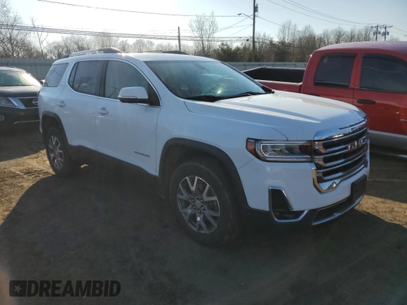 2020 GMC Acadia SLT with VIN 1GKKNULS4LZ236198, listed as a Copart auction lot 48355845 with 79,647 mi miles and Salvage Title. Bid and sale history available at DreamBid. Image 4.