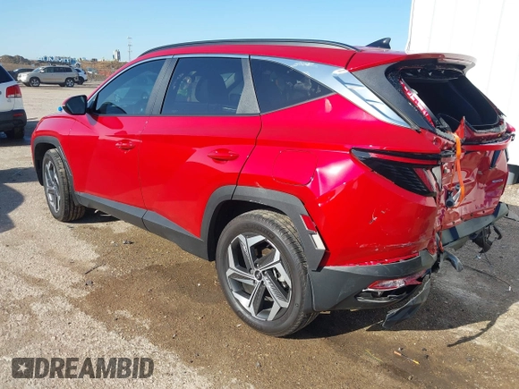 2023 Hyundai Tucson SEL with VIN 5NMJFCAE1PH248301, listed as a IAAI auction lot 41969468 with 7,459 mi miles and . Bid and sale history available at DreamBid. Image 3.