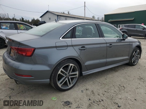 2018 Audi A3 Sedan Premium Plus with VIN WAUJ8GFF5J1041167, listed as a Copart auction lot 49237444 with 75,426 mi miles and Salvage Title. Bid and sale history available at carsss.com. Image 3.