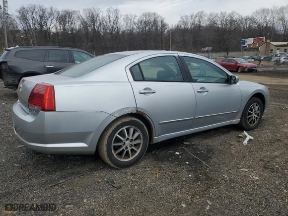 2004 Mitsubishi Galant ES with VIN 4A3AB46F84E141535, listed as a Copart auction lot 44167095 with 160,286 mi miles and Salvage Title. Bid and sale history available at carsss.com. Image 3.