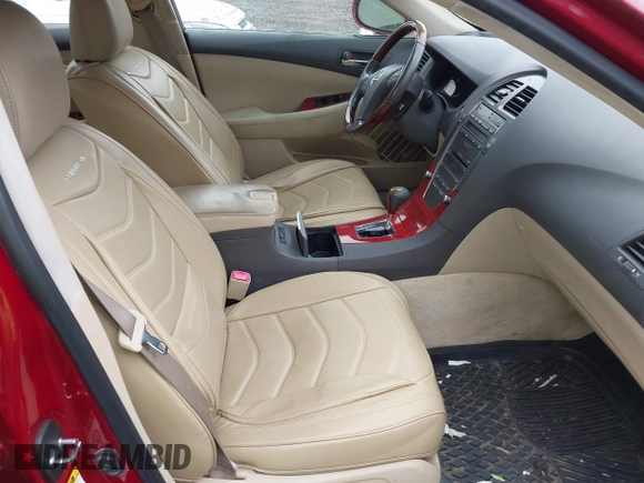 2009 Lexus ES 350 with VIN JTHBJ46G492275498, listed as a IAAI auction lot 42080324 with 122,758 mi miles. Bid and sale history available at carsss.com. Image 5.