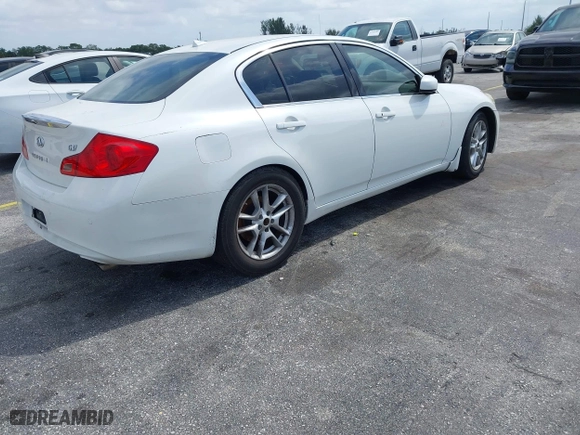 2010 Infiniti G37 Sedan x with VIN JN1CV6AR4AM459415, listed as a IAAI auction lot 42032627 with 216,776 mi miles. Bid and sale history available at carsss.com. Image 4.
