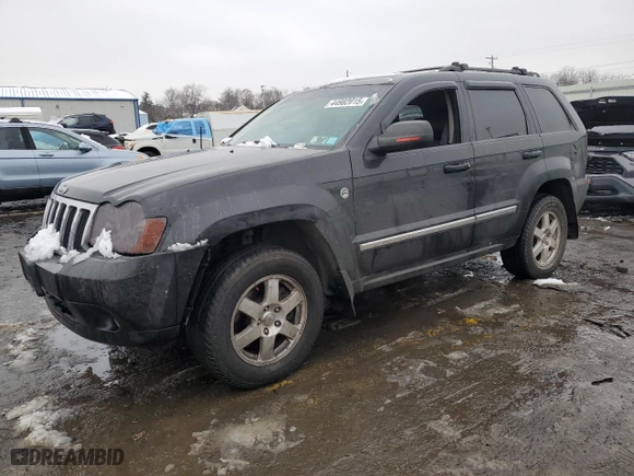 2008 Jeep Grand Cherokee Laredo with VIN 1J8HR48N68C162377, listed as a Copart auction lot 44982015 with 158,770 mi miles and Salvage Title. Bid and sale history available at carsss.com. Image 1.