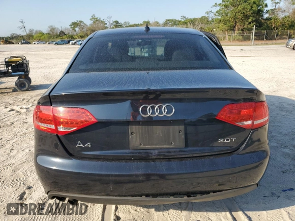 2012 Audi A4 2.0T Premium with VIN WAUAFAFL5CN018623, listed as a Copart auction lot 43564145 with 129,403 mi miles and Salvage Title. Bid and sale history available at carsss.com. Image 6.