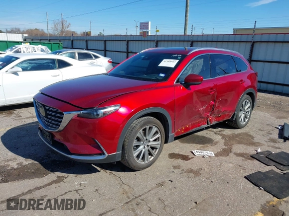 2021 Mazda CX-9 Signature with VIN JM3TCBEY7M0529957, listed as a IAAI auction lot 41388923 with 69,919 mi miles. Bid and sale history available at carsss.com. Image 18.