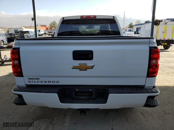 2018 Chevrolet Silverado 1500 Custom with VIN 3GCUKPEC5JG610707, listed as a Copart auction lot 82907764 with 53,917 mi miles and Salvage Title. Bid and sale history available at carsss.com. Image 6.