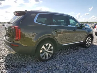 2022 Kia Telluride EX with VIN 5XYP34HC8NG324908, listed as a Copart auction lot 61273595 with 46,205 mi miles and Salvage title. Bid and sale history available at DreamBid. Image 3.