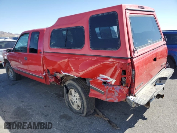 1995 GMC Sierra 1500 z VIN 2GTEK19K1S1590453, wystawiony jako Copart lot #56644075 z przebiegiem 222 590 mil mil oraz Szkoda całkowita • Salvage title. Historia ofert i sprzedaży dostępna na DreamBid. Obrazek 2.
