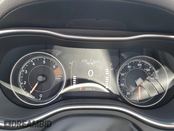 2019 Jeep Cherokee Latitude with VIN 1C4PJLCB4KD187328, listed as a Copart auction lot 61162315 with 80,088 mi miles and Salvage title. Bid and sale history available at DreamBid. Image 9.