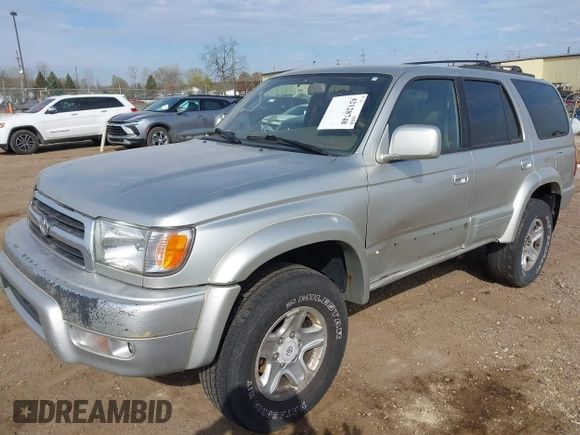 1999 Toyota 4Runner Limited z VIN JT3HN87R0X9024980, wystawiony jako IAAI lot #42128748 z przebiegiem 290 613 mil mil oraz . Historia ofert i sprzedaży dostępna na DreamBid. Obrazek 2.