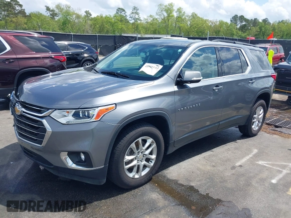 2020 Chevrolet Traverse LT Cloth with VIN 1GNERGKW7LJ133074, listed as a IAAI auction lot 41945153 with 78,983 mi miles. Bid and sale history available at carsss.com. Image 17.