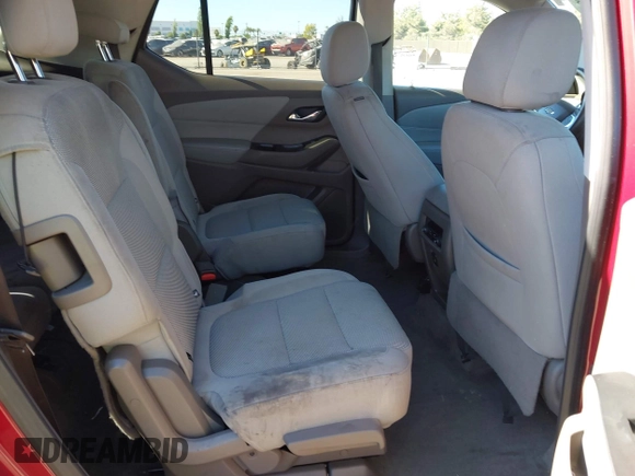 2018 Chevrolet Traverse LT Cloth with VIN 1GNERGKW0JJ105114, listed as a IAAI auction lot 42597045 with 135,682 mi miles and . Bid and sale history available at DreamBid. Image 8.