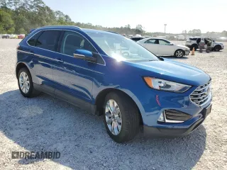 2020 Ford Edge Titanium z VIN 2FMPK3K91LBA72524, wystawiony jako Copart lot #52219545 z przebiegiem 97 192 mil mil oraz Szkoda całkowita • Salvage title. Historia ofert i sprzedaży dostępna na DreamBid. Obrazek 4.