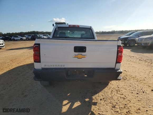2016 Chevrolet Silverado 1500 Work Truck with VIN 1GCRCNEH6GZ167138, listed as a Copart auction lot 81795824 with 46,235 mi miles and Clean Title. Bid and sale history available at carsss.com. Image 6.
