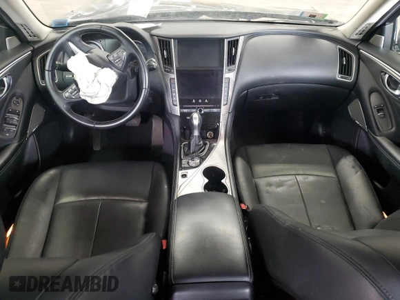 2017 Infiniti Q50 3.0t Premium with VIN JN1EV7AR5HM835337, listed as a Copart auction lot 53397355 with 103,468 mi miles and Clean Title. Bid and sale history available at carsss.com. Image 8.