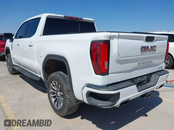 2022 GMC Sierra 1500 AT4 with VIN 3GTP9EEL7NG118666, listed as a IAAI auction lot 41796731 with 55,553 mi miles and . Bid and sale history available at DreamBid. Image 3.