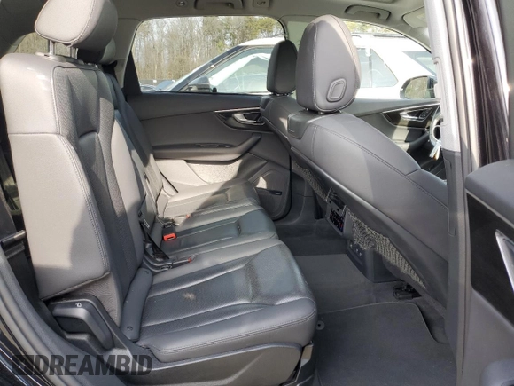 2020 Audi Q7 Premium Plus with VIN WA1LXAF70LD004740, listed as a Copart auction lot 87315404 with 55,158 mi miles and Salvage Title. Bid and sale history available at carsss.com. Image 11.