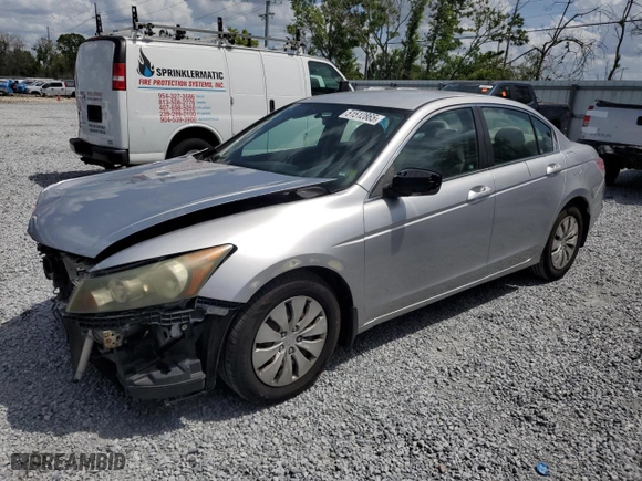 2011 Honda Accord Sdn LX with VIN 1HGCP2F33BA009926, listed as a Copart auction lot 51512865 with 133,709 mi miles and Salvage Title. Bid and sale history available at carsss.com. Image 1.