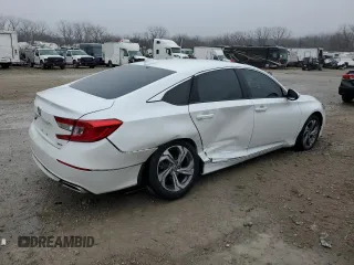 2020 Honda Accord EX-L with VIN 1HGCV2F58LA006528, listed as a Copart auction lot 86765784 with 62,173 mi miles and Salvage title. Bid and sale history available at DreamBid. Image 3.