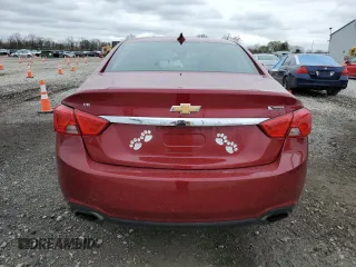 2018 Chevrolet Impala Premier with VIN 2G1125S33J9170355, listed as a Copart auction lot 51070625 with 107,899 mi miles and Salvage Title. Bid and sale history available at DreamBid. Image 6.