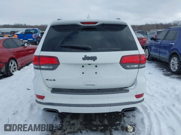 2020 Jeep Grand Cherokee Overland with VIN 1C4RJFCG6LC439142, listed as a IAAI auction lot 41640385 with 74,300 mi miles. Bid and sale history available at carsss.com. Image 16.