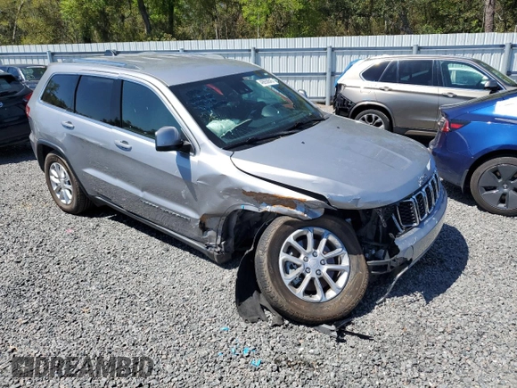 2021 Jeep Grand Cherokee Laredo E with VIN 1C4RJEAG7MC831190, listed as a Copart auction lot 59054775 with 29,488 mi miles and Salvage title. Bid and sale history available at DreamBid. Image 4.