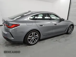 2024 BMW 4 Series 430i with VIN WBA63AV01RFT47876, listed as a Copart auction lot 49742935 with 11,493 mi miles and Clean Title. Bid and sale history available at carsss.com. Image 3.