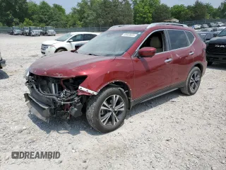 2020 Nissan Rogue S with VIN 5N1AT2MT8LC820093, listed as a Copart auction lot 59669625 with 67,395 mi miles and Salvage title. Bid and sale history available at DreamBid. Image 1.