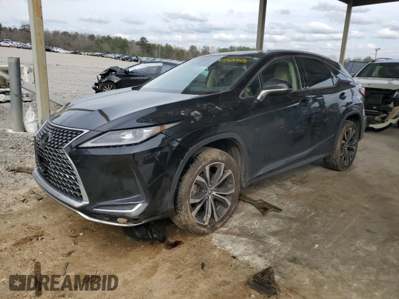 2020 Lexus RX with VIN 2T2HZMAA0LC158898, listed as a Copart auction lot 47769705 with 102,717 mi miles and Salvage Title. Bid and sale history available at carsss.com. Image 1.