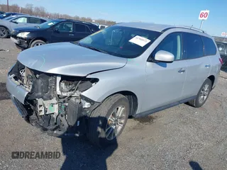 2013 Nissan Pathfinder SV with VIN 5N1AR2MM6DC635016, listed as a IAAI auction lot 41704072 with 134,675 mi miles. Bid and sale history available at carsss.com. Image 18.