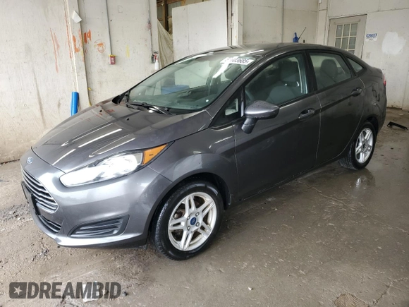2019 Ford Fiesta SE z VIN 3FADP4BJ2KM117840, wystawiony jako Copart lot #56603685 z przebiegiem 49 515 mil mil oraz Szkoda całkowita • Salvage title. Historia ofert i sprzedaży dostępna na DreamBid. Obrazek 1.