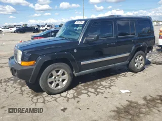 2007 Jeep Commander Limited with VIN 1J8HG58P27C683771, listed as a Copart auction lot 72010234 with 187,882 mi miles and Salvage Title. Bid and sale history available at carsss.com. Image 1.