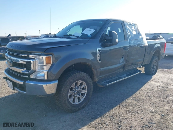 2020 Ford Super Duty F-250 SRW XL with VIN 1FT7W2B62LED48805, listed as a IAAI auction lot 41394509 with 89,189 mi miles. Bid and sale history available at carsss.com. Image 17.
