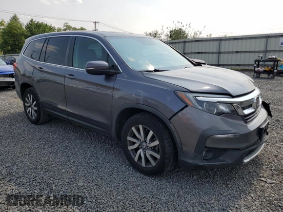 2019 Honda Pilot EX-L with VIN 5FNYF6H54KB052448, listed as a Copart auction lot 60498925 with 146,113 mi miles and Salvage title. Bid and sale history available at DreamBid. Image 4.