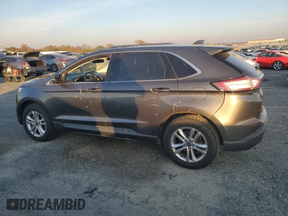 2015 Ford Edge SEL with VIN 2FMTK3J97FBB91912, listed as a Copart auction lot 82923534 with Not Provided miles and Salvage Title. Bid and sale history available at carsss.com. Image 2.