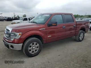 2014 Ford F-150 XL with VIN 1FTFW1ET8EKE51920, listed as a Copart auction lot 56829145 with 117,992 mi miles and Salvage title. Bid and sale history available at DreamBid. Image 1.