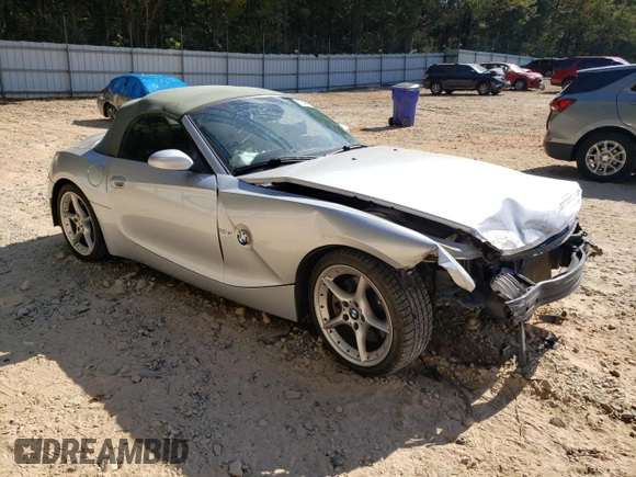 2008 BMW Z4 3.0si with VIN 4USBU535X8LX04793, listed as a Copart auction lot 77471094 with 104,599 mi miles and Salvage title. Bid and sale history available at DreamBid. Image 4.